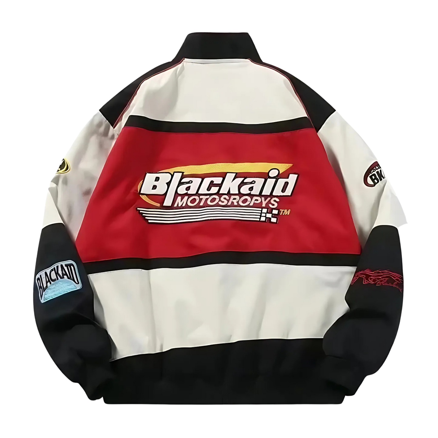 RED/WHITE BLACKAID RACING JACKET