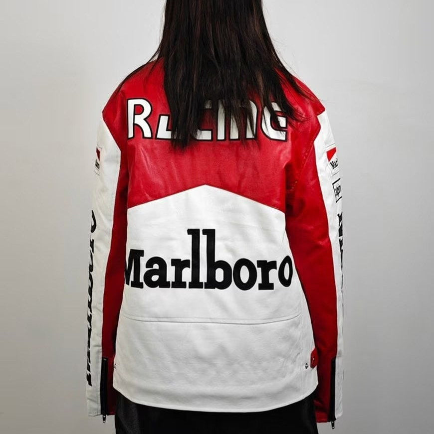 VINTAGE MARLBORO LEATHER JACKET