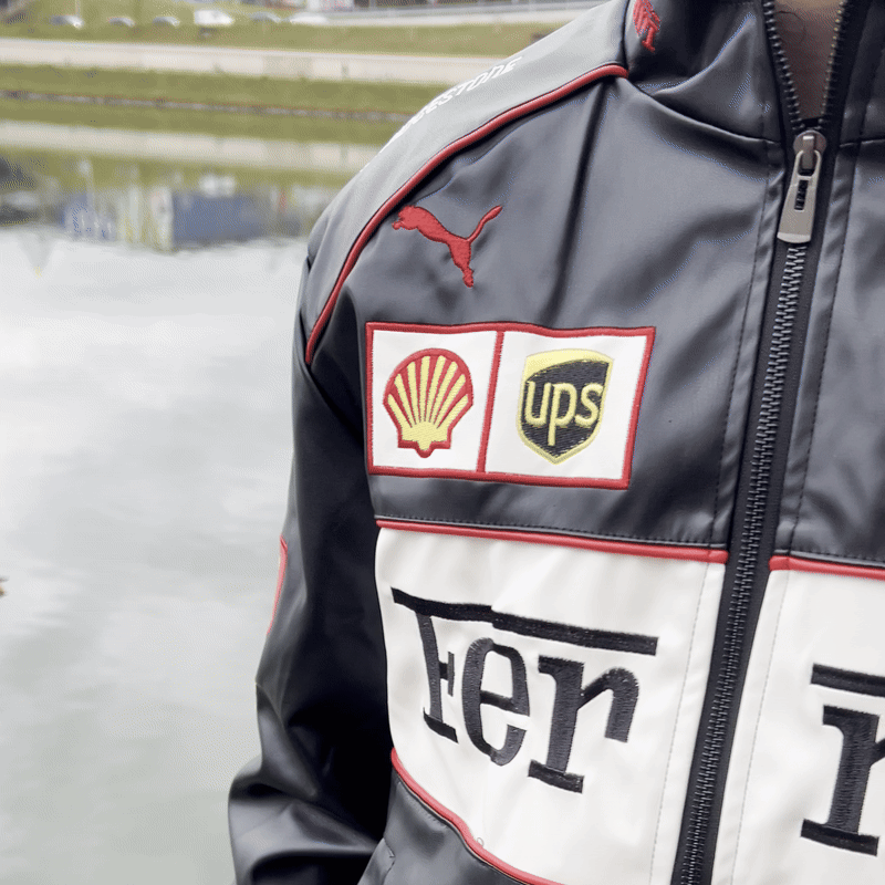 FERRARI F1 LEATHER JACKET