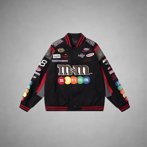 M&M RACING JACKET BROWN