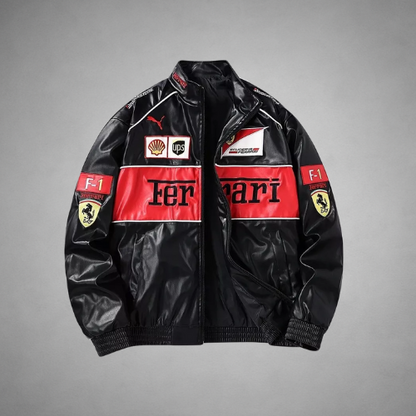 FERRARI F1 LEATHER JACKET