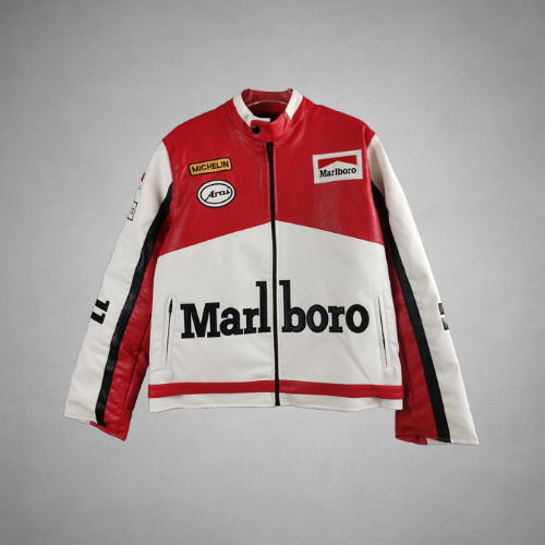 VINTAGE MARLBORO LEATHER JACKET