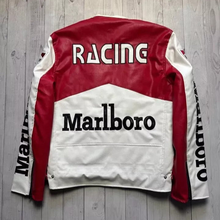 VINTAGE MARLBORO LEATHER JACKET