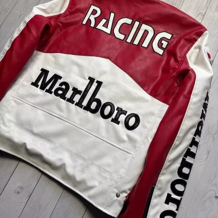 VINTAGE MARLBORO LEATHER JACKET